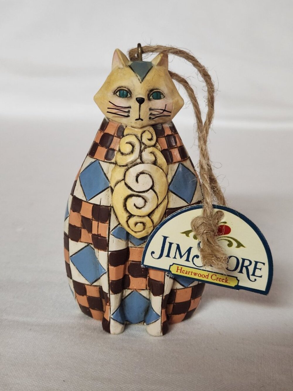 Jim Shore CAT ORNAMENT figurine 2006 retired - Picture 2 of 12